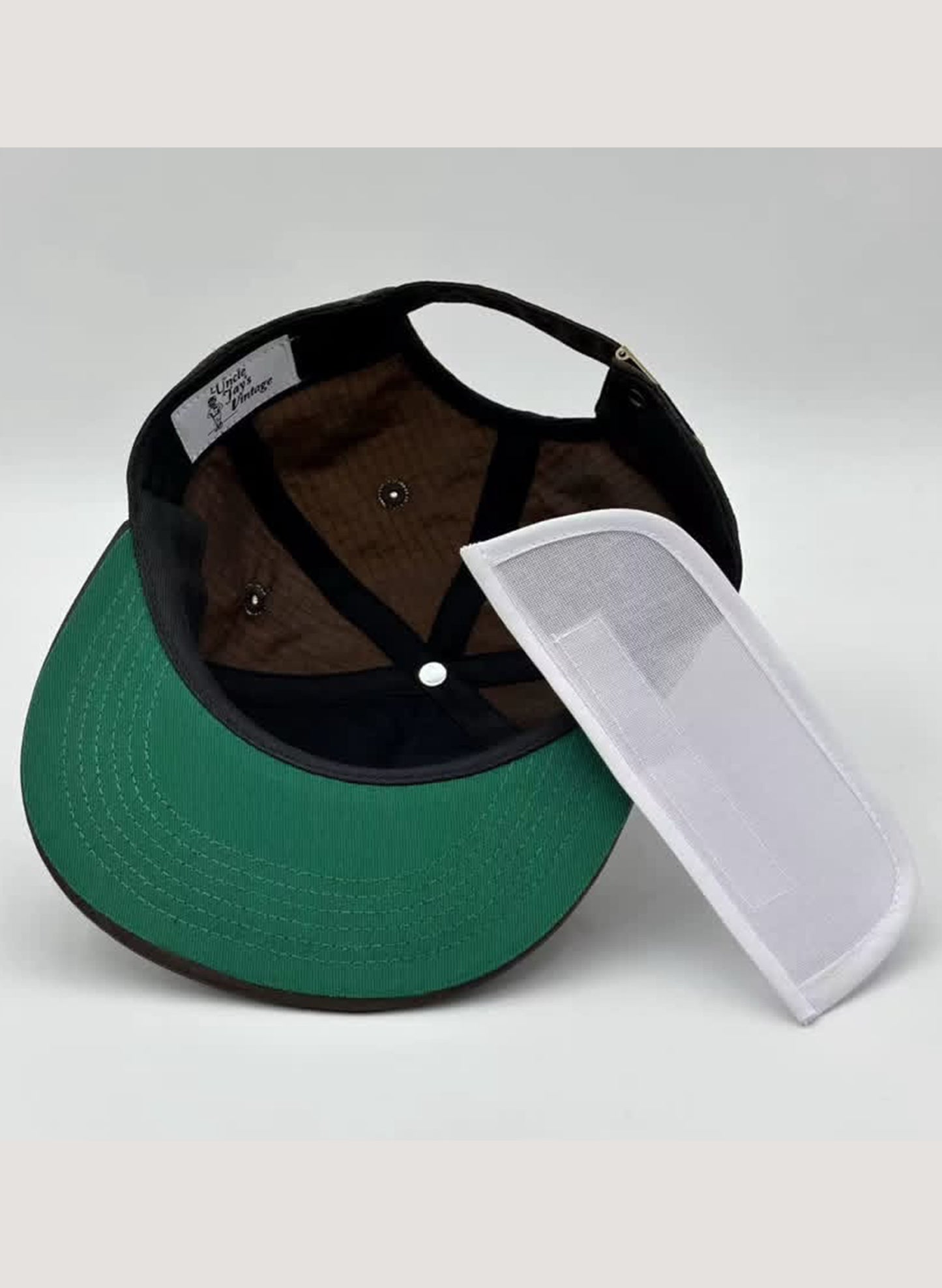 Uncle Jay's Vintage NY Yankees Ripstop Nylon Cap BROWN (UNCLE-012)