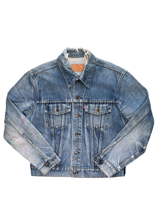 (SUP-576) 70s LEVI'S 70505 0217 "4th" DENIM JACKET "BORO" - size 44