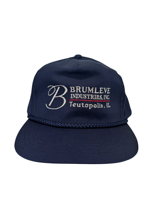 (SUP-511) BRUMLEVE Industries Inc. SNAPBACK CAP - DK.BLUE