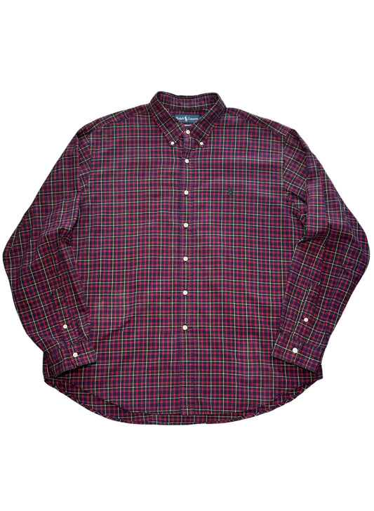 (SUP-453) Polo Ralph Lauren COTTON CHECK SHIRT - CLASSIC FIT