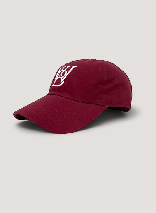 WOODBLOCK WB CLASSIC LOGO CAP BURGUNDY(WB-CL-003)