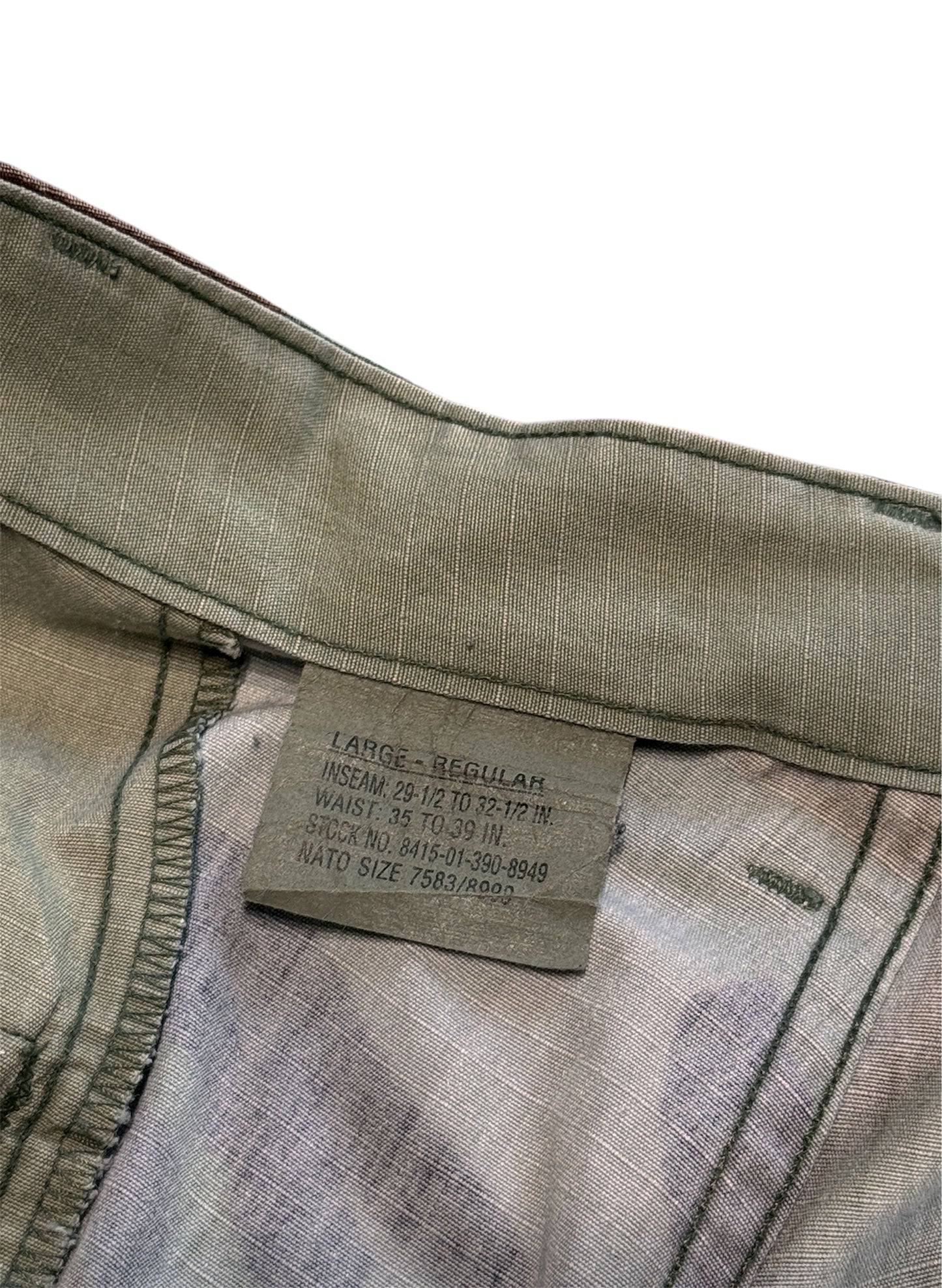 (SUP-292) US ARMY RIPSTOP WOODLAND CAMO SHORTS - LARGE