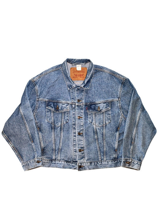 (SUP-517) EURO LEVI'S 70598 4891 DENIM JACKET "BIG PATCH" - MADE IN CANADA