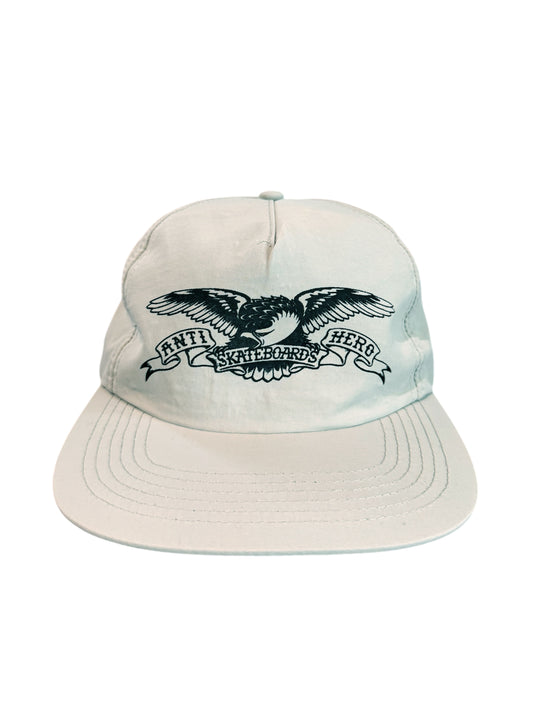 (SUP-296) ANTI HERO EAGLE LOGO SNAPBACK CAP - GREY
