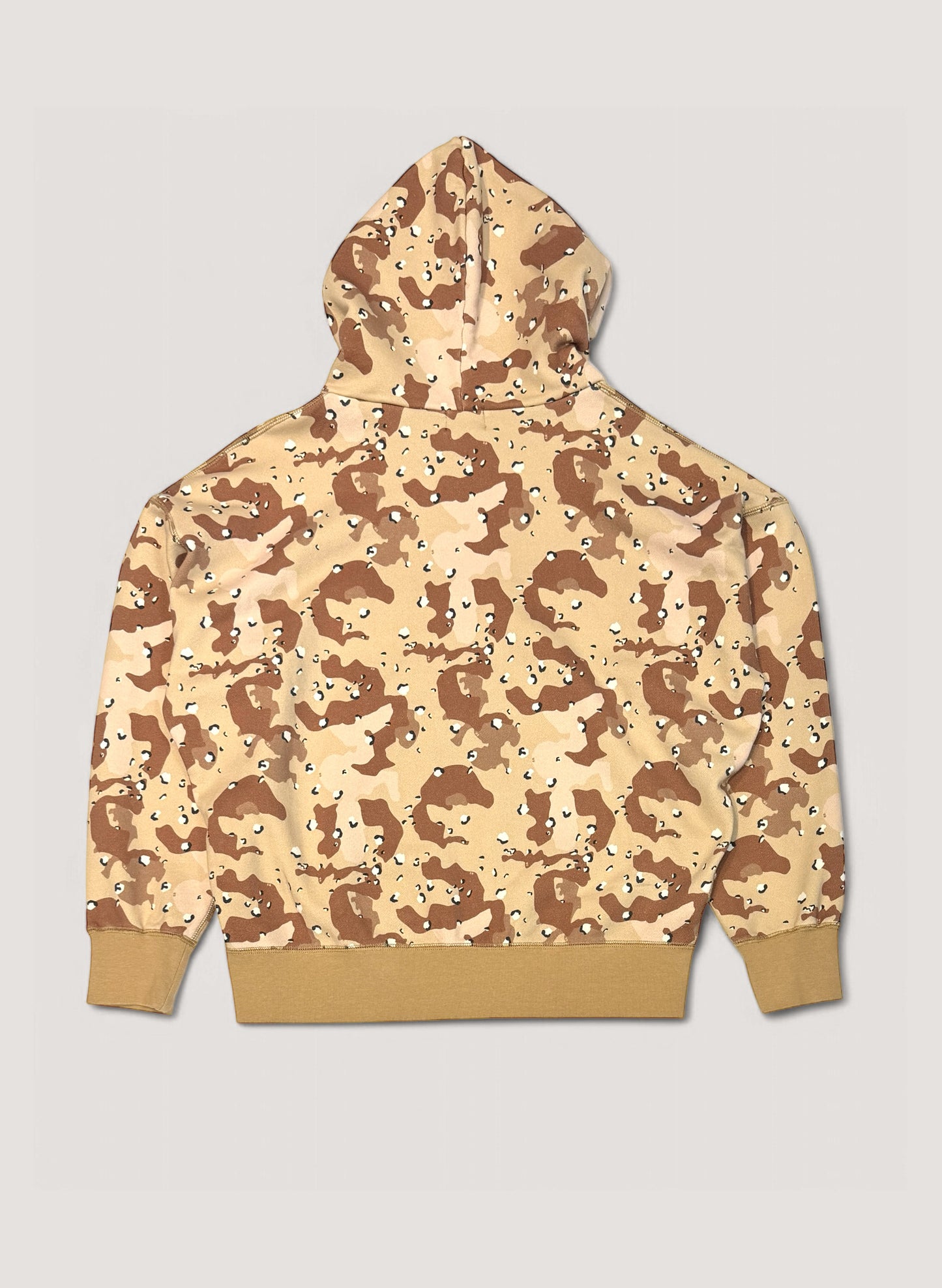 WOODBLOCK W-ZIP SWEAT HOODIE CHOCOTIP CAMO (WB-25SS-007)