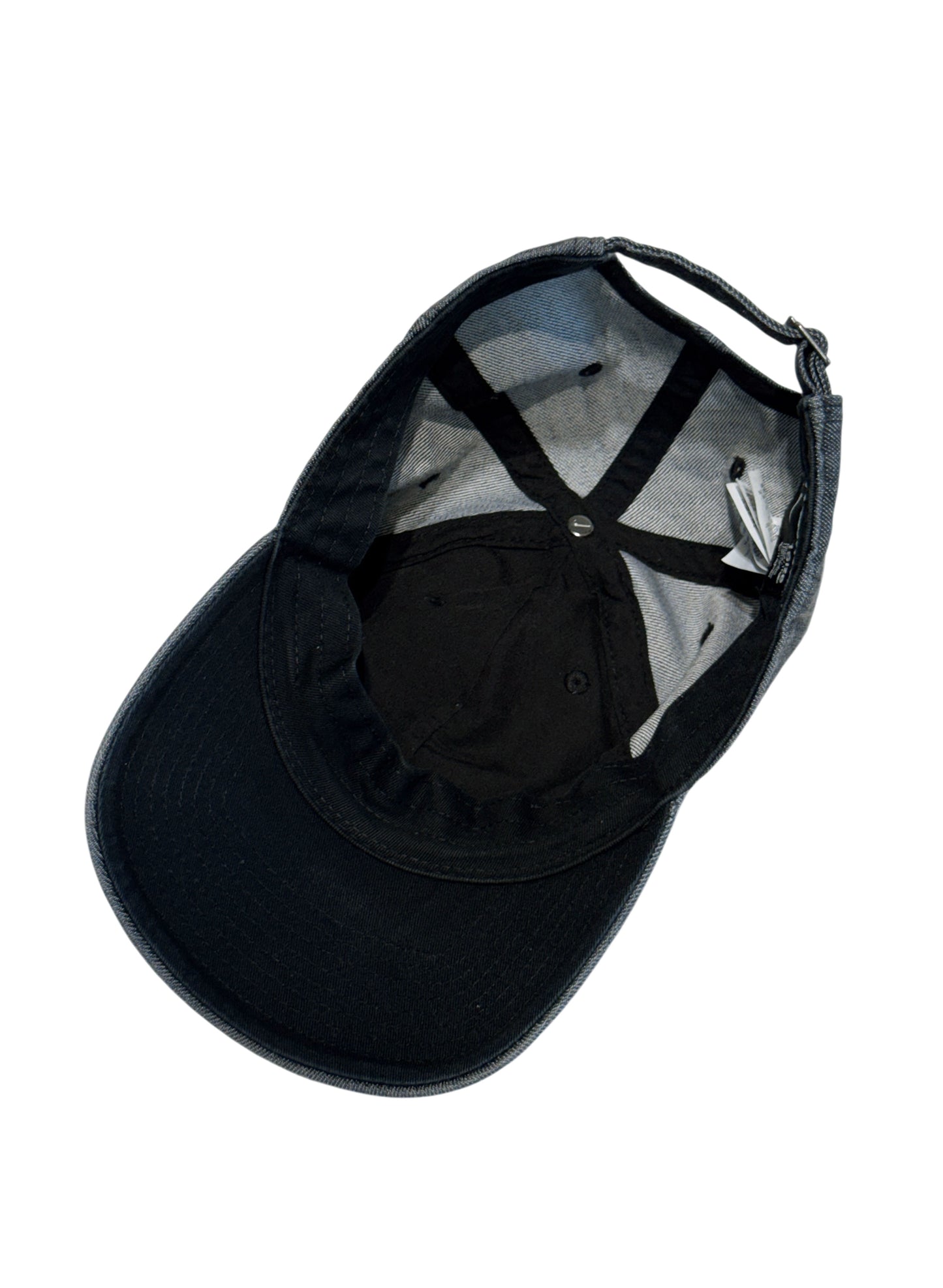 (SUP-781) NIKE BLACK DENIM CAP