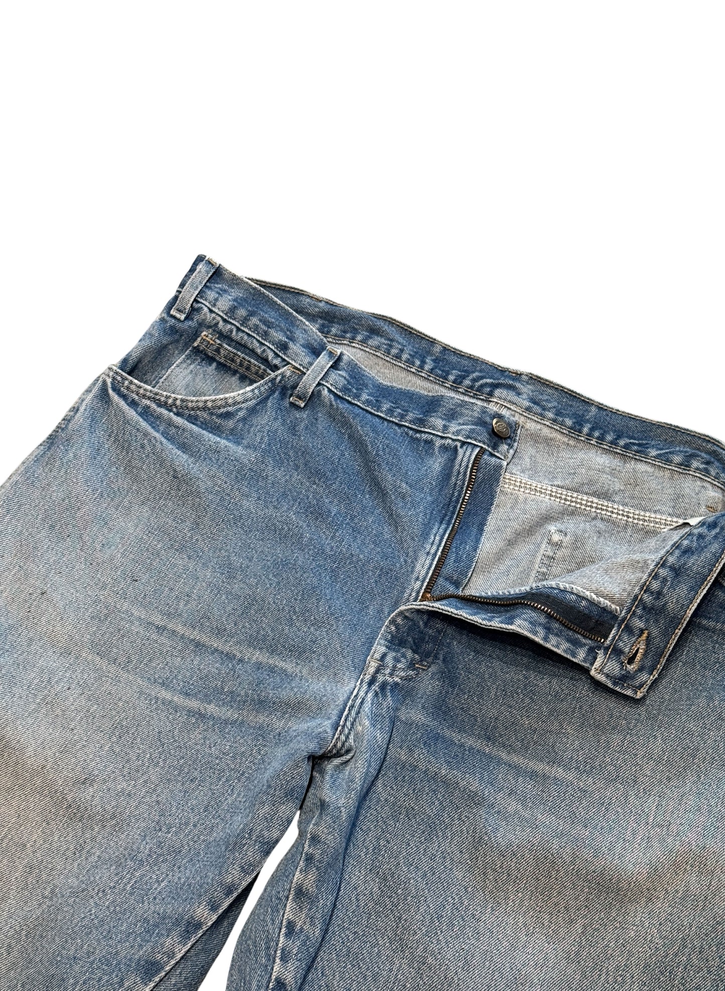 (SUP-396) DICKIES CARPENTER DENIM JORTS "CUT OFF" (w40)