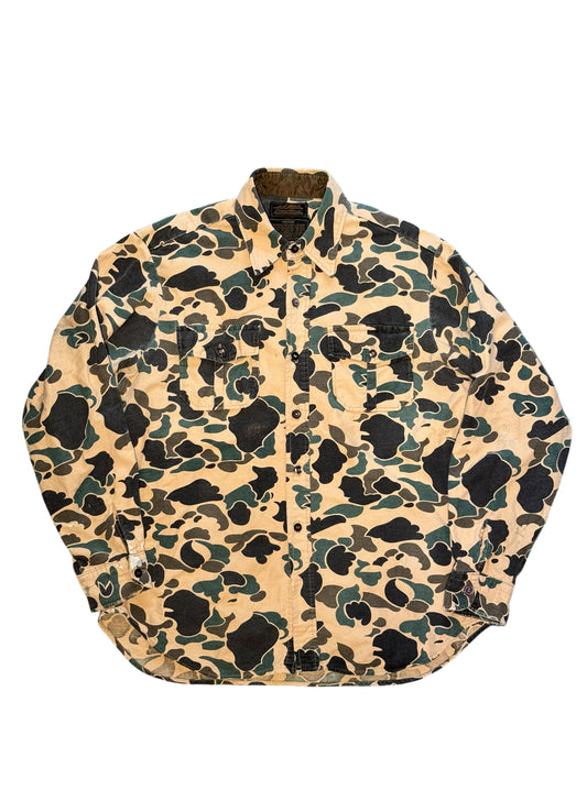 (SUP-533) Eddie Bauer DUCK HUNTER CAMO SHIRT
