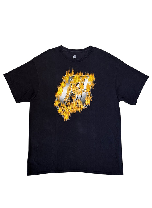 (SUP-582) Ruff Ryders "Fire Pattern Logo" Tee