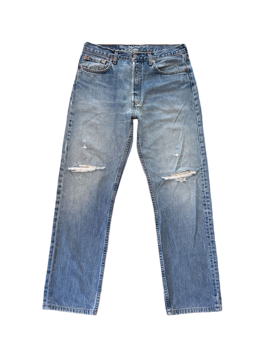 (SUP-234) EURO LEVI'S 517 "DAMAGE" - MADE IN FRANCE (w34)