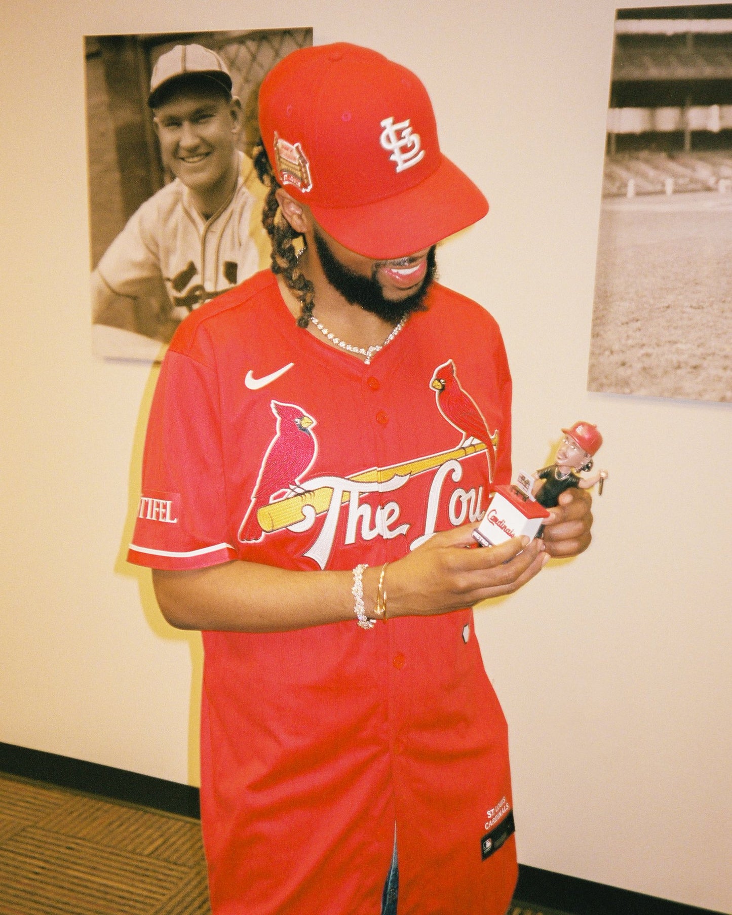 (SUP-171) 1993 ST.LOUIS CARDINALS SWEAT - MADE IN U.S.A.