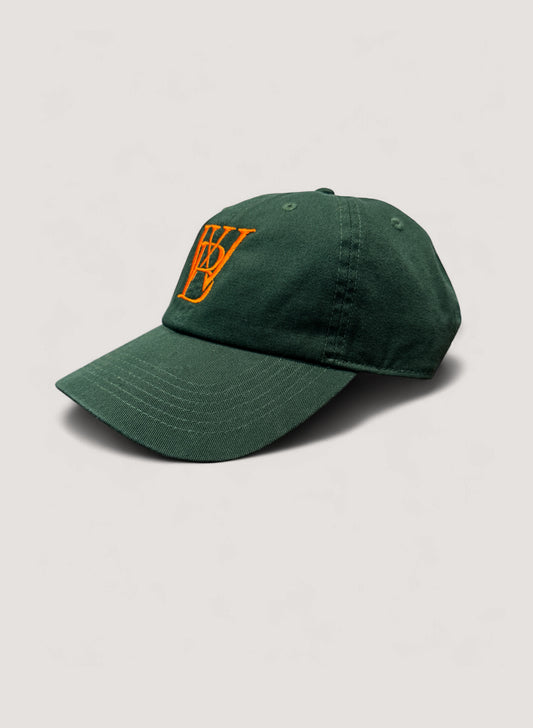WOODBLOCK WB CLASSIC LOGO CAP GREEN/ORANGE (WB-CL-003)