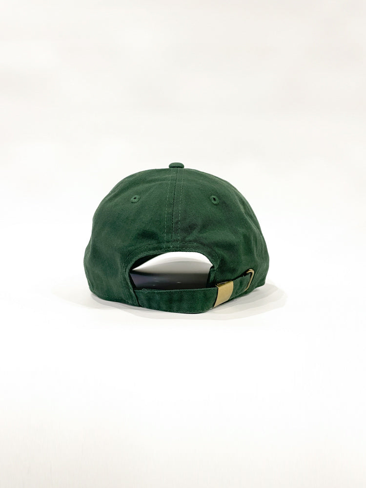 WOODBLOCK EMBROIDERY CHIEF HEAD CAP IVY GREEN(WB-24SPT-01)