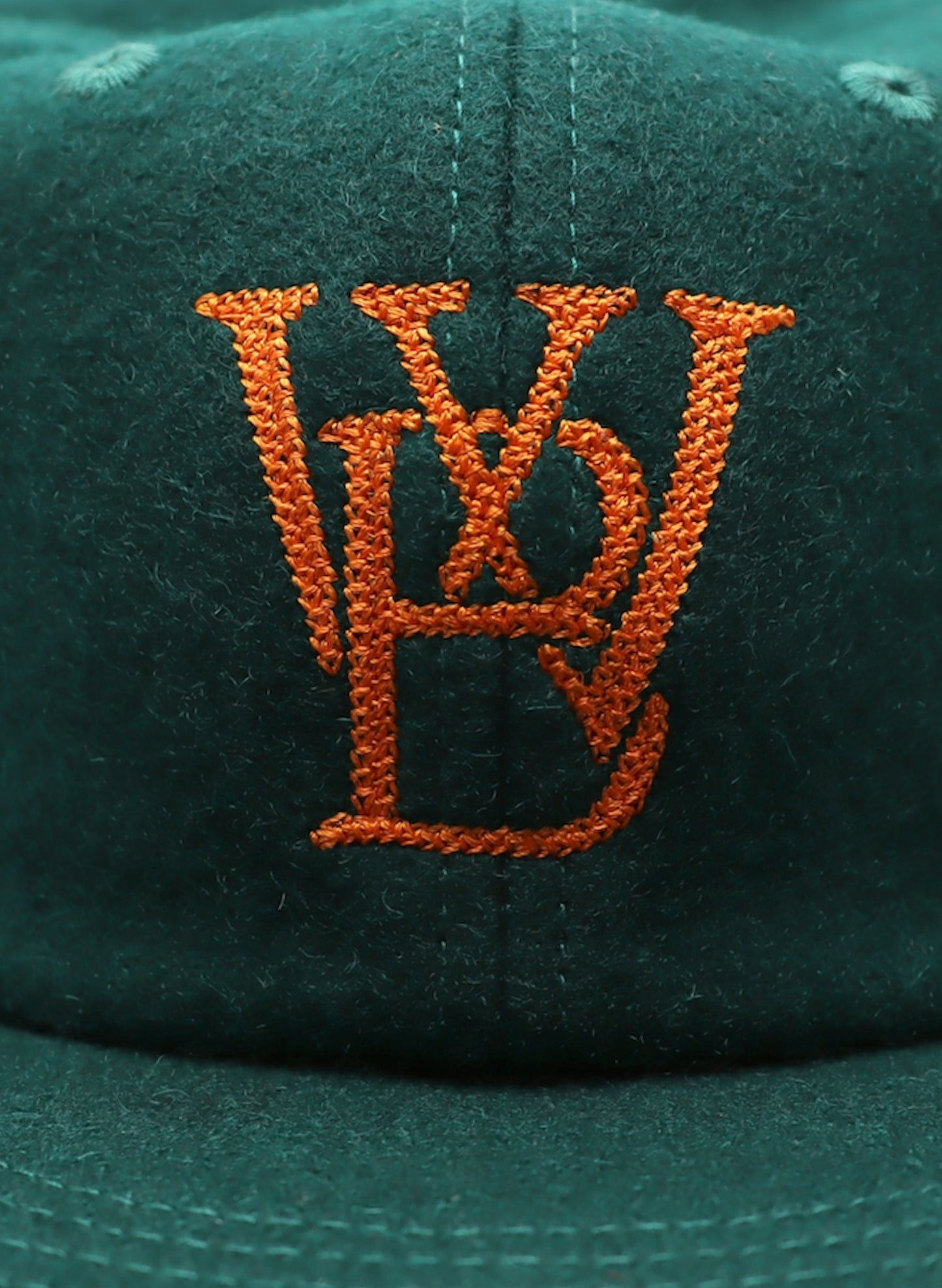 WOODBLOCK CLASSIC WB LOGO WOOL CAP GREEN (WB-CL-002)