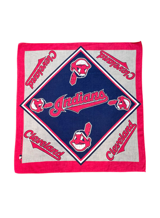 (SUP-364) VINTAGE 1995 CLEVELAND INDIANS BANDANA