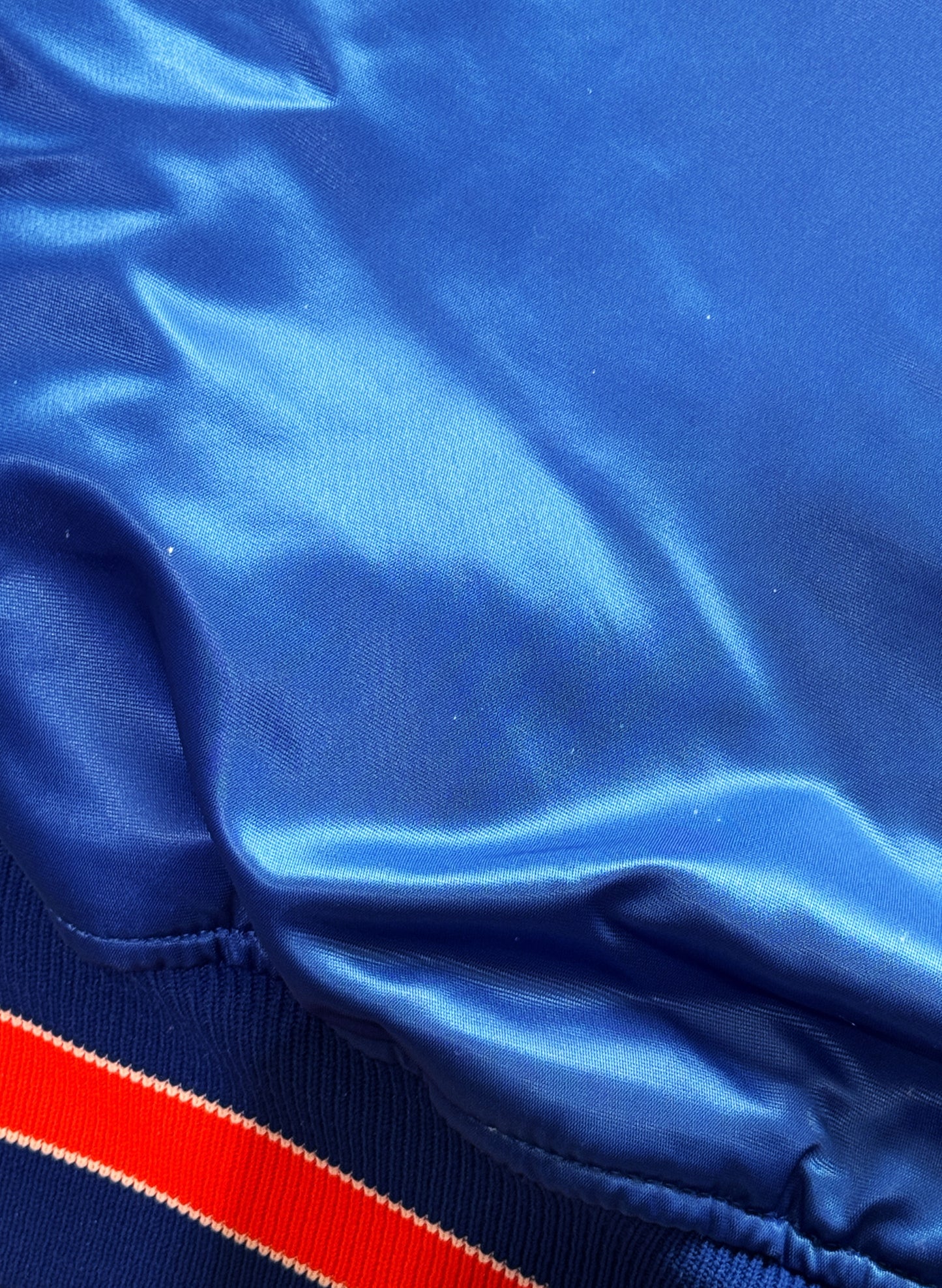 (SUP-548) STARTER NEW YORK METS NYLON STADIUM JACKET - MADE IN JAMAICA