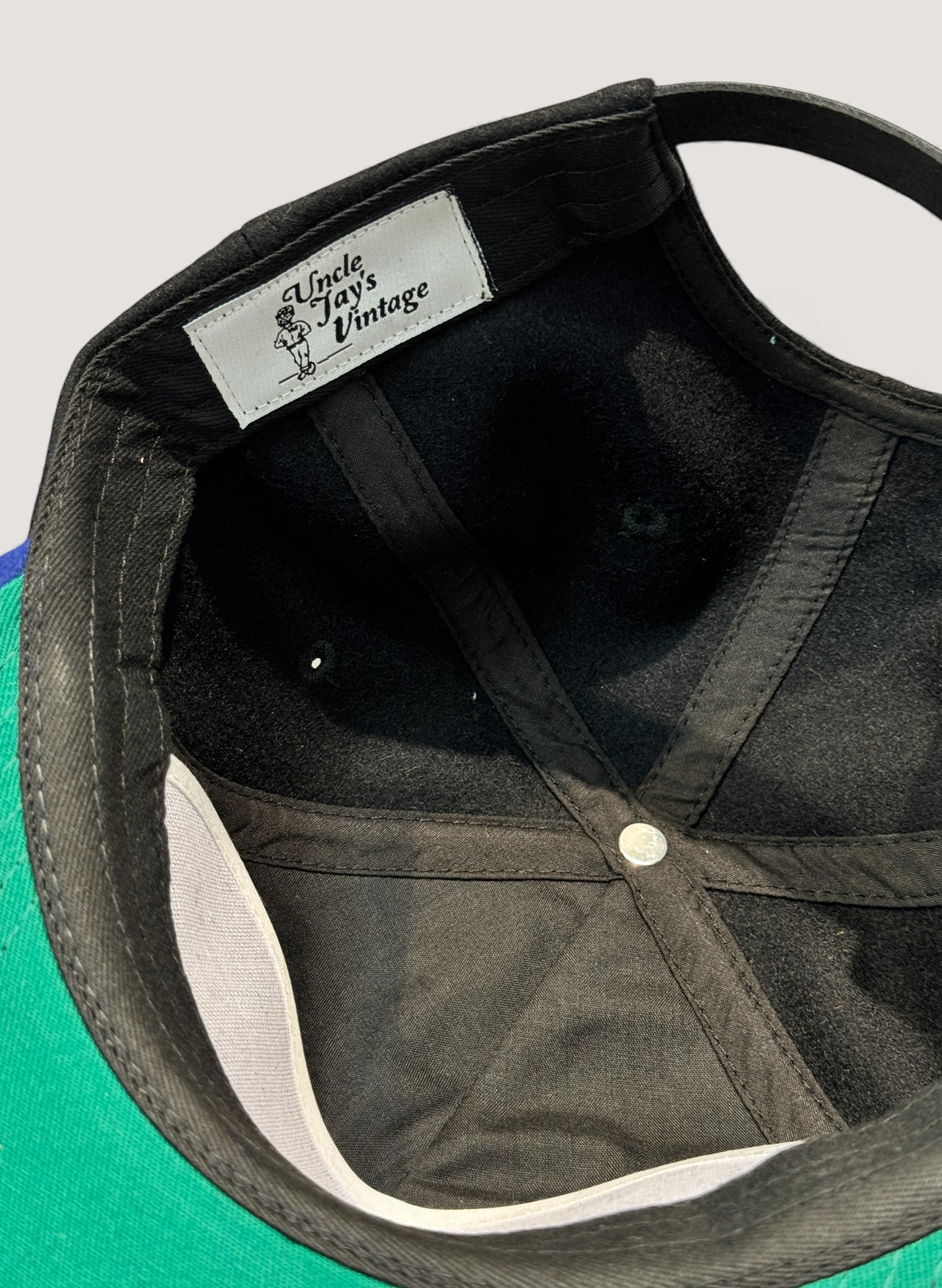 Uncle Jay's Vintage NY KNICKS WOOL CAP BLACK/BLUE (UNCLE-005)