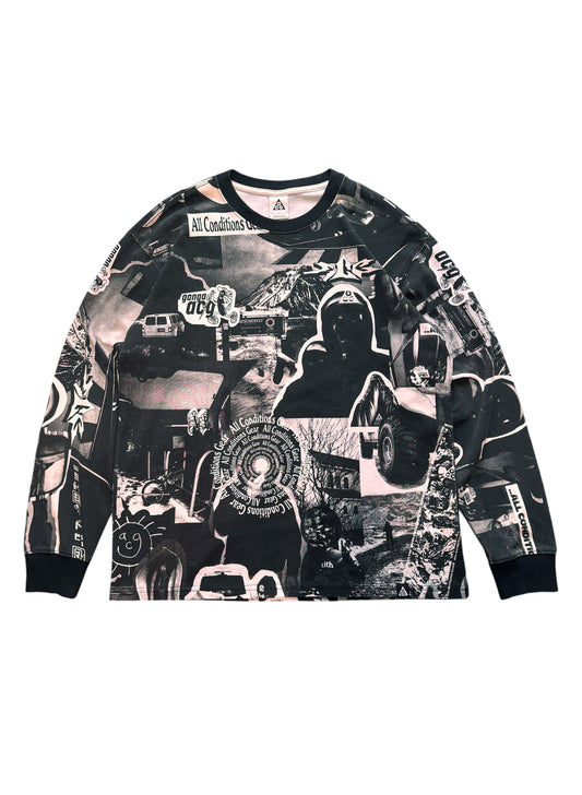 (SUP-271) NIKE ACG GRAPHIC LS TEE - L