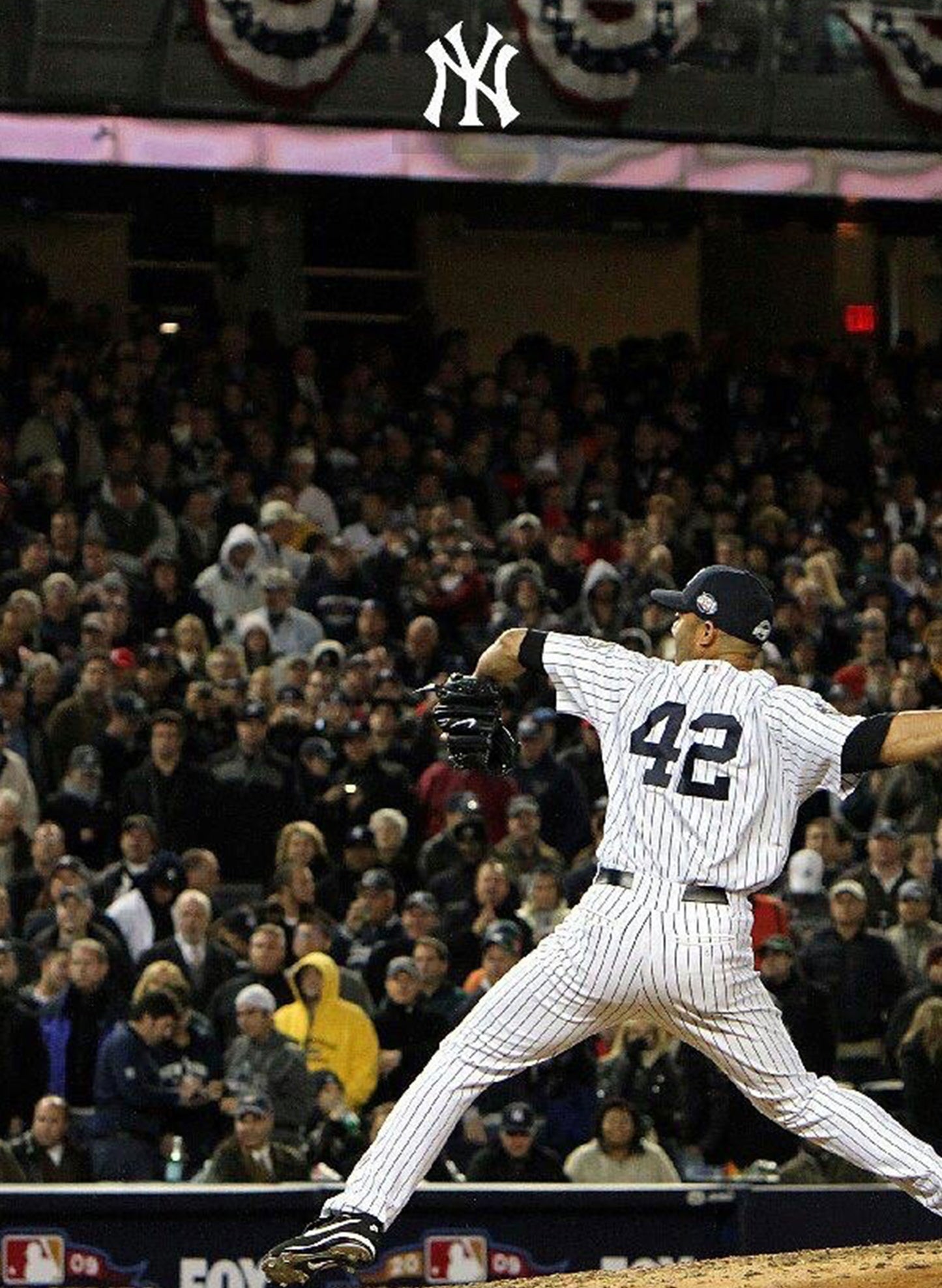 (SUP-304) Mitchell&Ness NEW YORK YANKEES "42" Mariano Rivera (44・L)