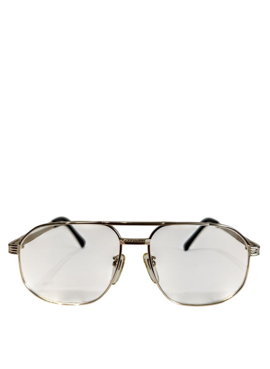 (SUP-359) 90'S VINTAGE TWO BRIDGE GLASSES "LANCEL PARIS" - KGP - MADE IN JAPAN