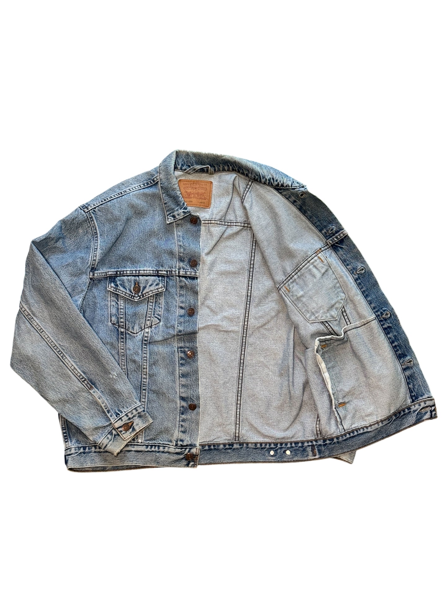 (SUP-410) LEVI'S 70507 - 0389 DENIM JACKET - LARGE