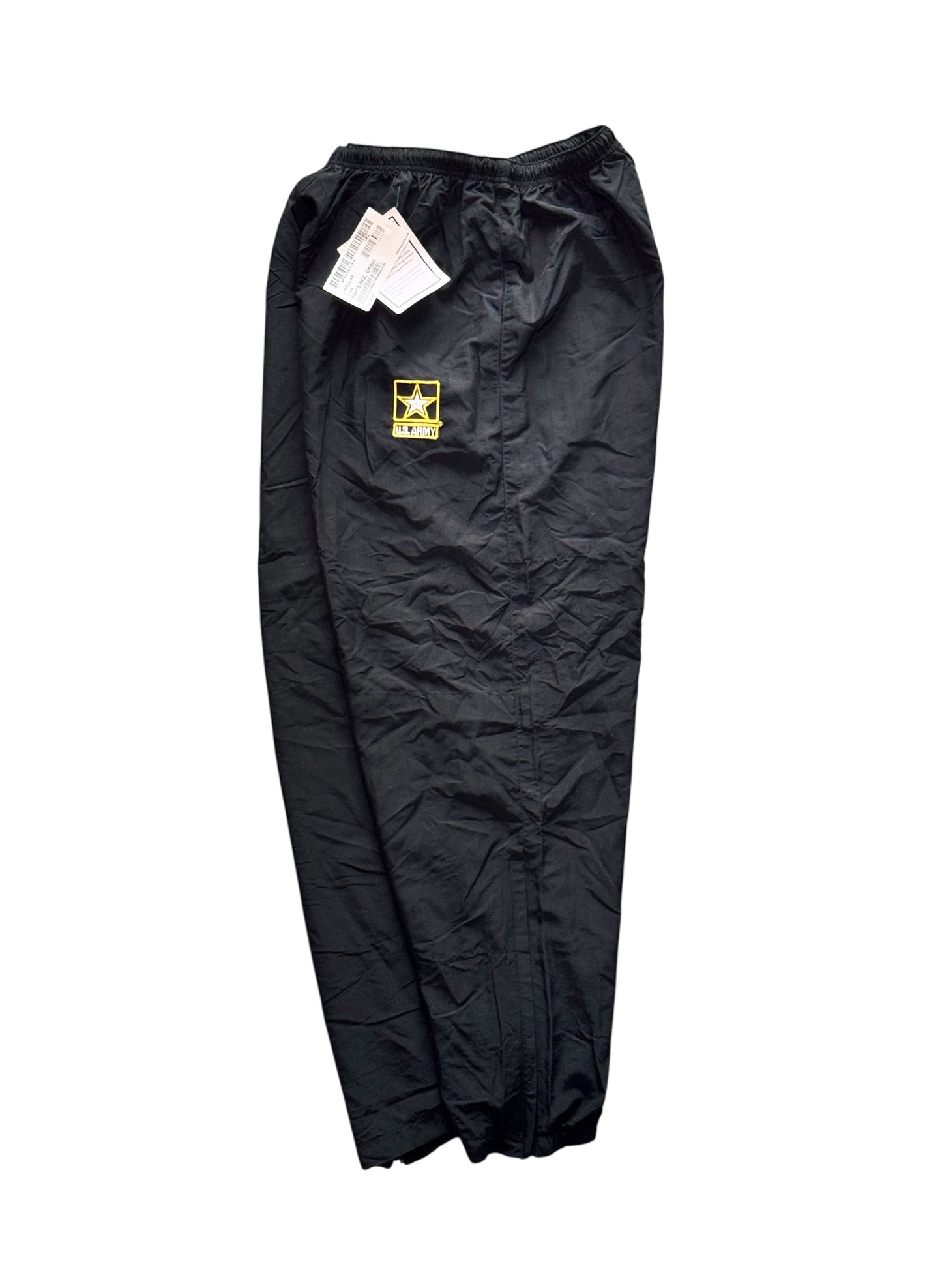 (SUP-501) DEADSTOCK U.S.ARMY APFU TRAINING NYLON PANTS - LARGE /REGULAR
