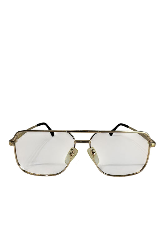 (SUP-340) 90's VINTAGE TWO BRIDGE GLASSES - Lyle&Scott - 1/12 12KGF Ti-C(レンズなし)