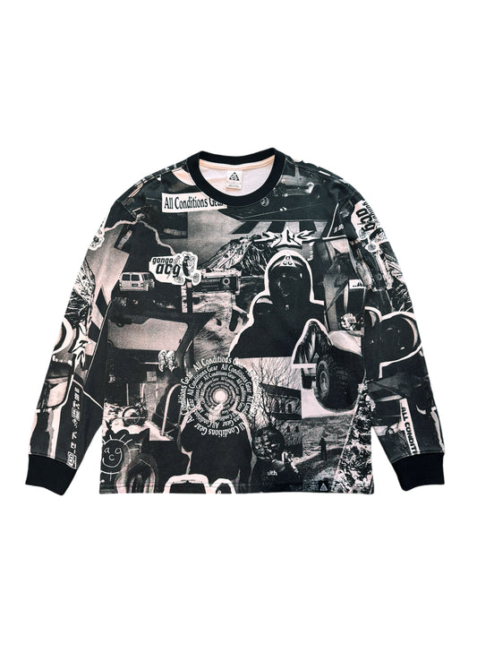 (SUP-270) NIKE ACG GRAPHIC LS TEE 2 - M