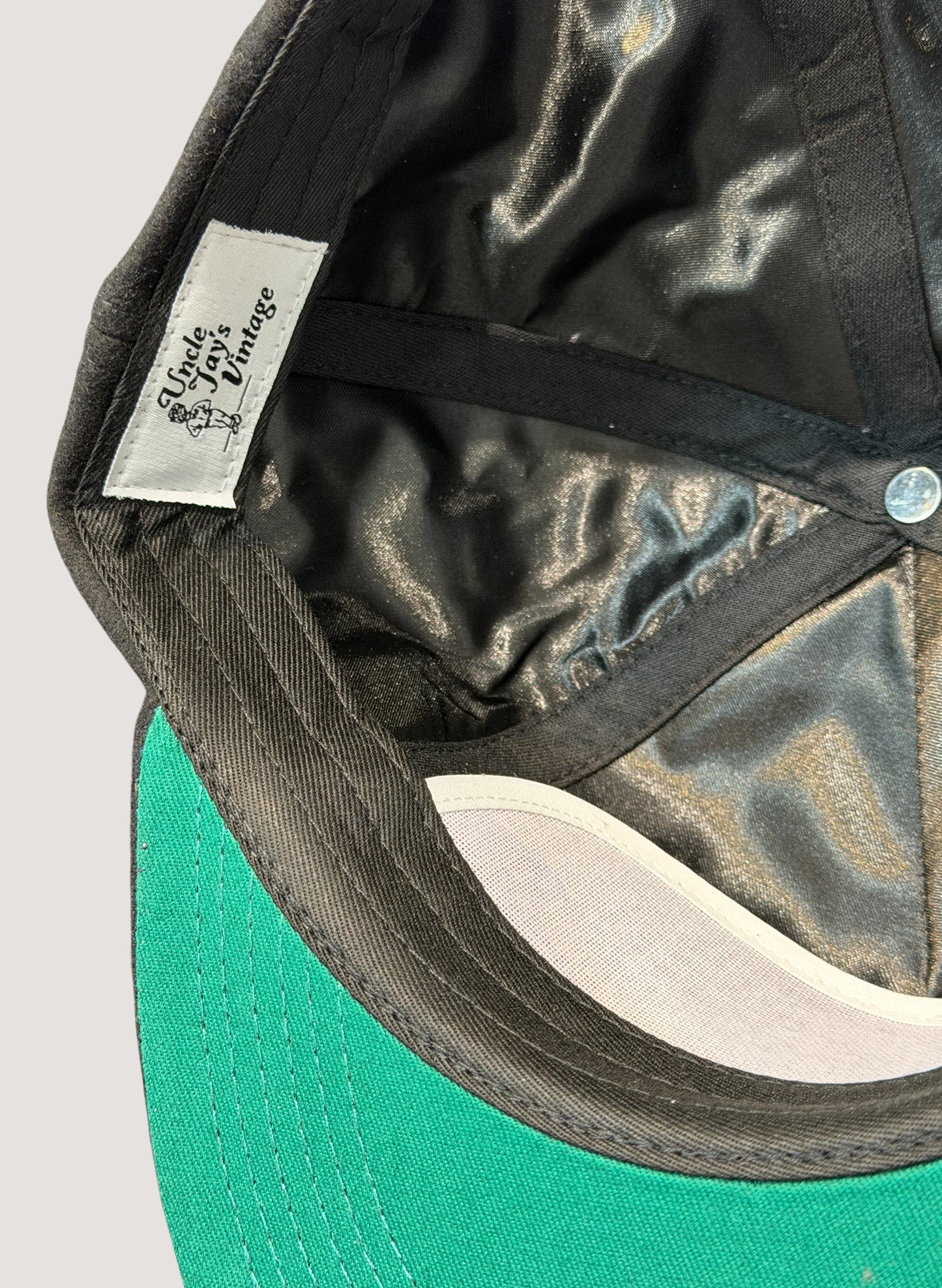 Uncle Jay's Vintage WOOL METS CAP BLACK (UNCLE-009)