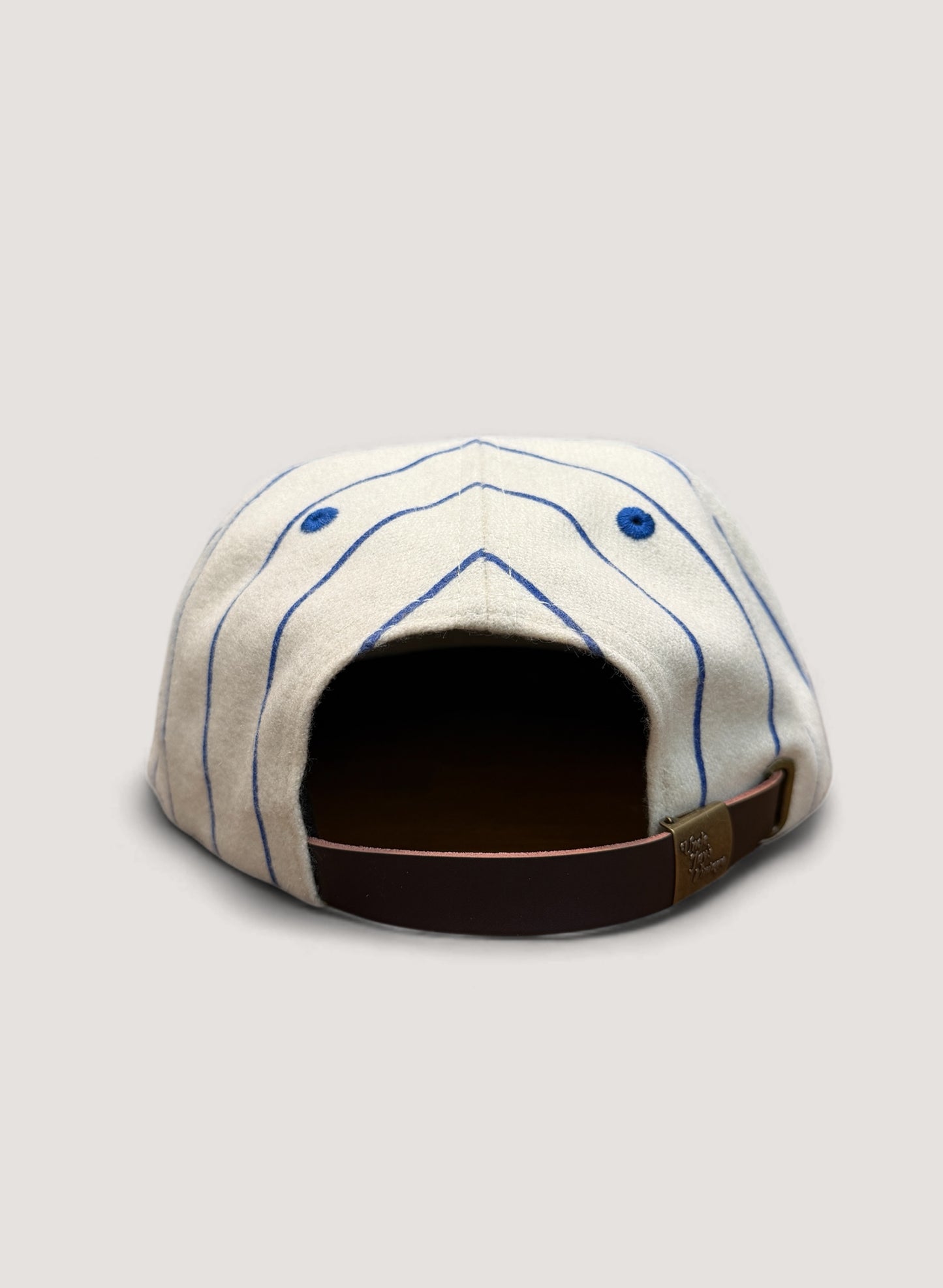 Uncle Jay's Vintage PINSTRIPE METS Chainstitch Cap (UNCLE-002)