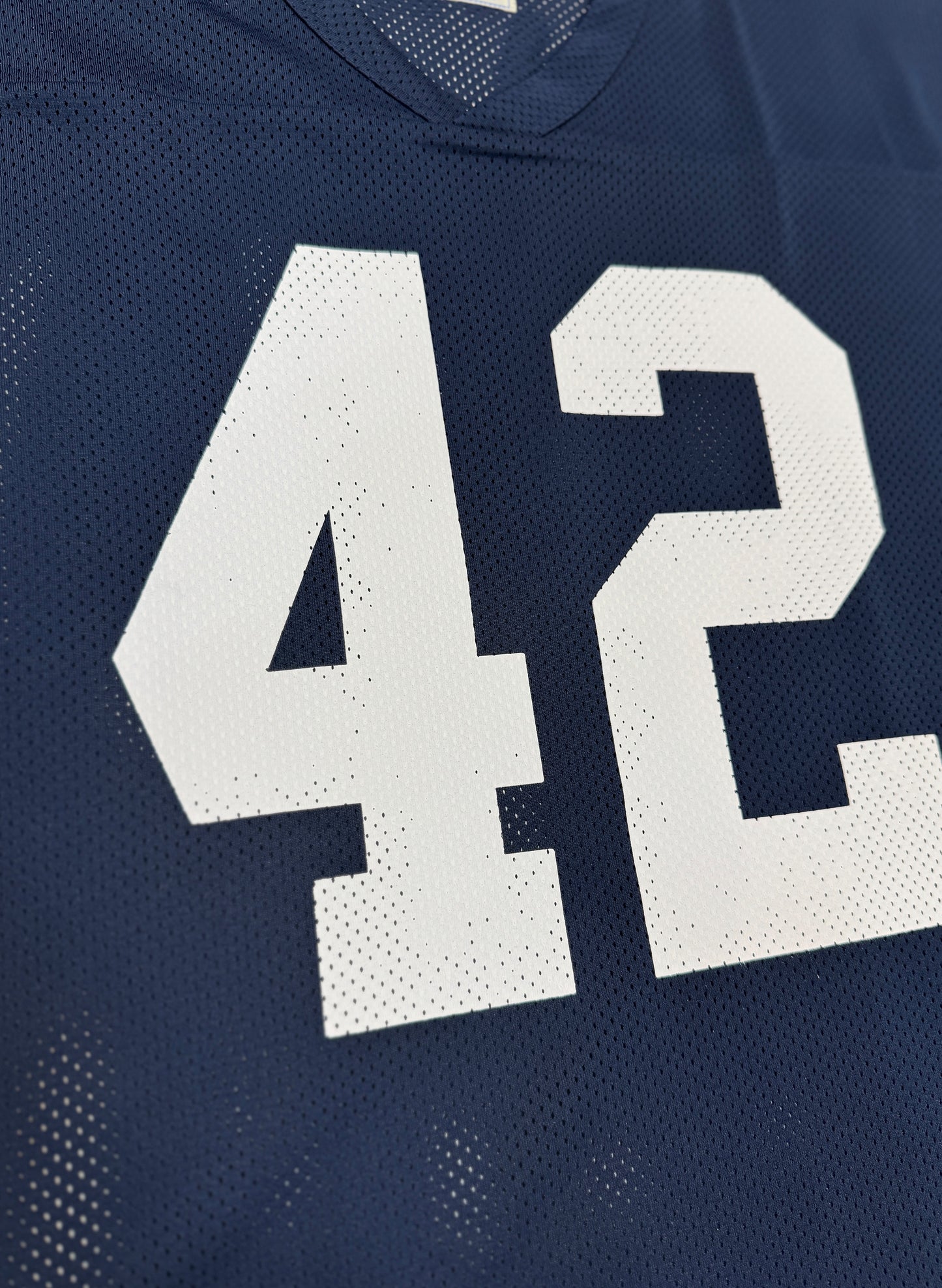 WOODBLOCK 42 MESH FOOTBALL SHIRT NAVY (WB-25SS-019)