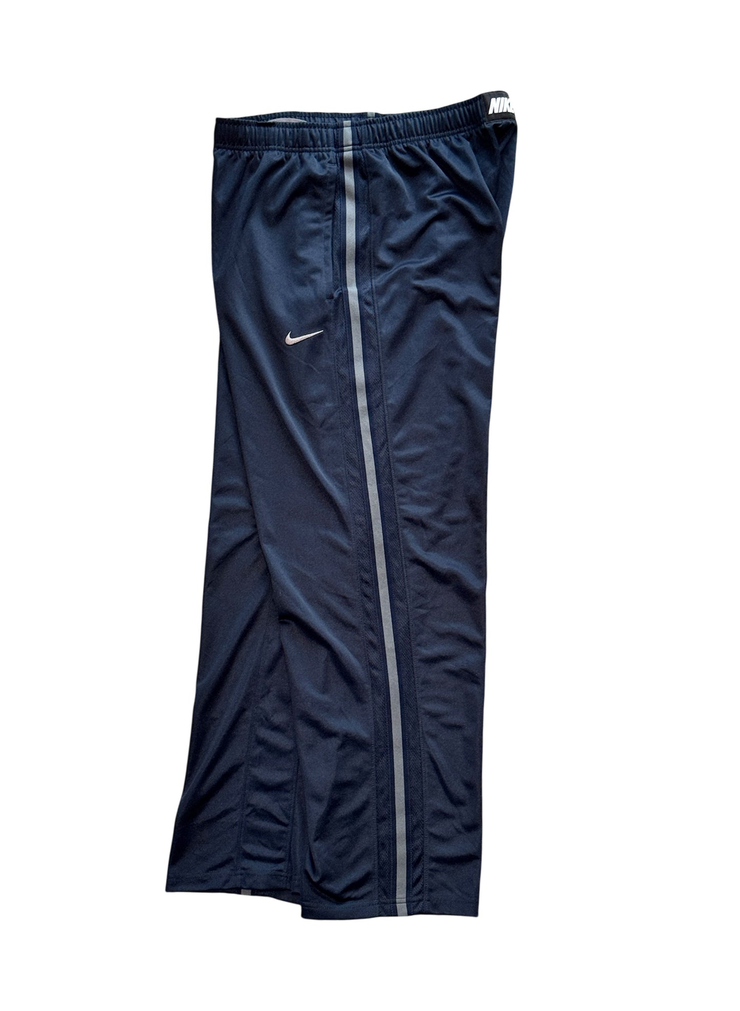 (SUP-390) NIKE TRACK PANTS SIDE TAPE - NAVY (L)
