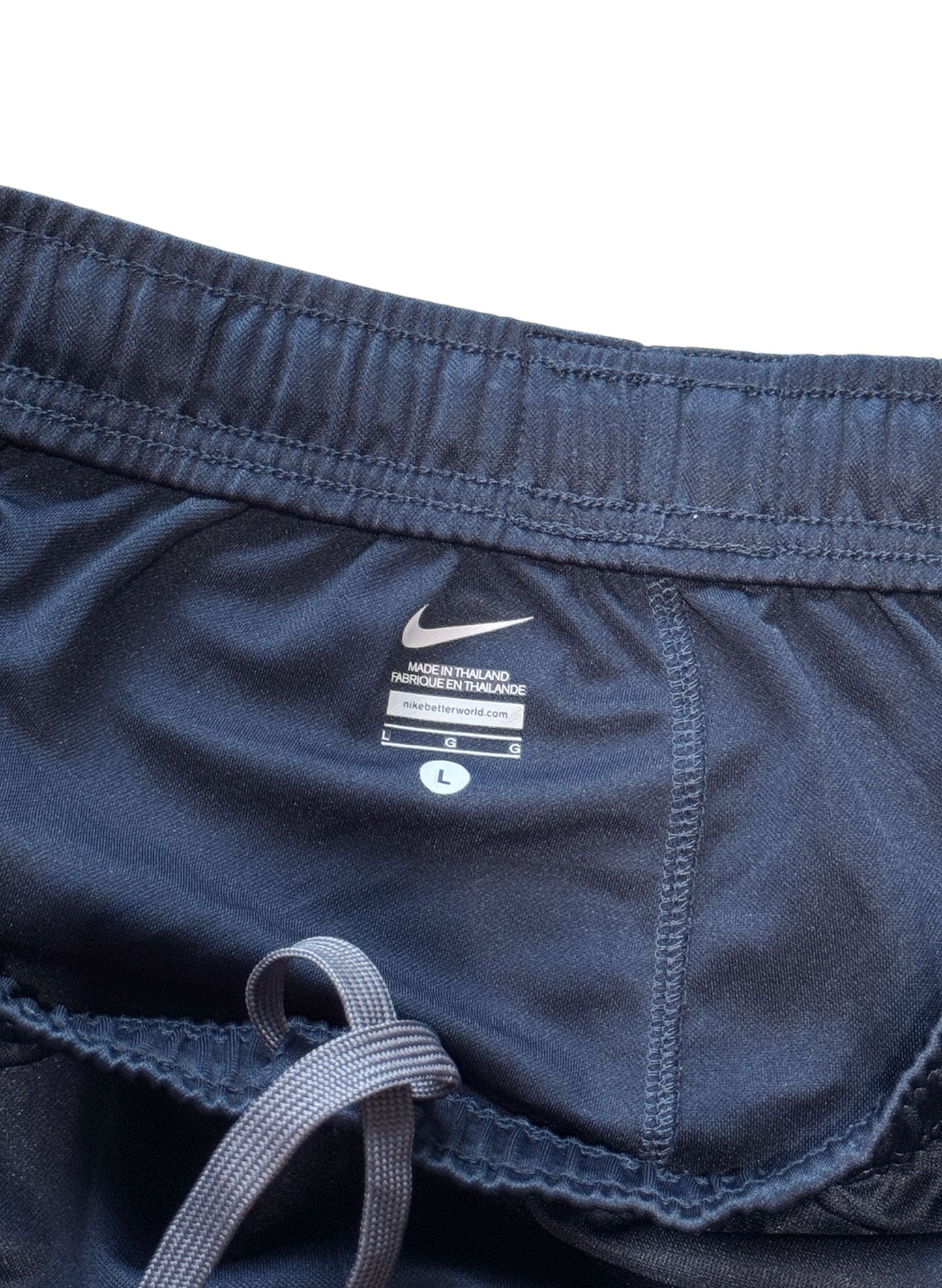 (SUP-390) NIKE TRACK PANTS SIDE TAPE - NAVY (L)