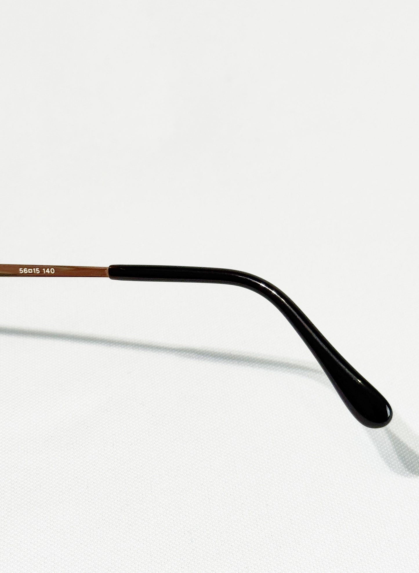 (SUP-371) 90s VINTAGE GOLD FRAME GLASSES "Nikon TITEX"