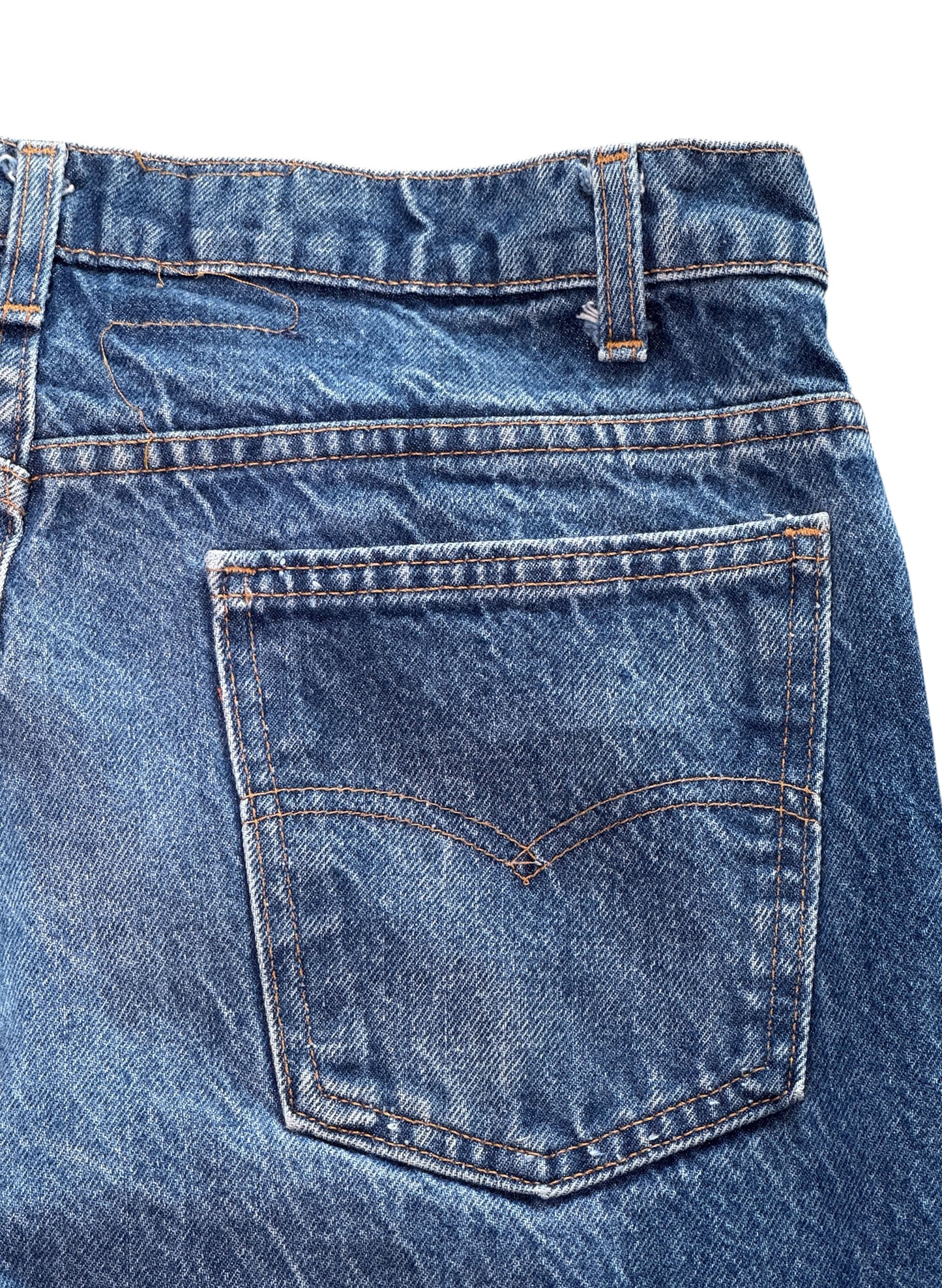 (SUP-650) 90s LEVI'S 517 BOOT CUT "NO LABEL" "NO TAB" - MADE IN U.S.A.