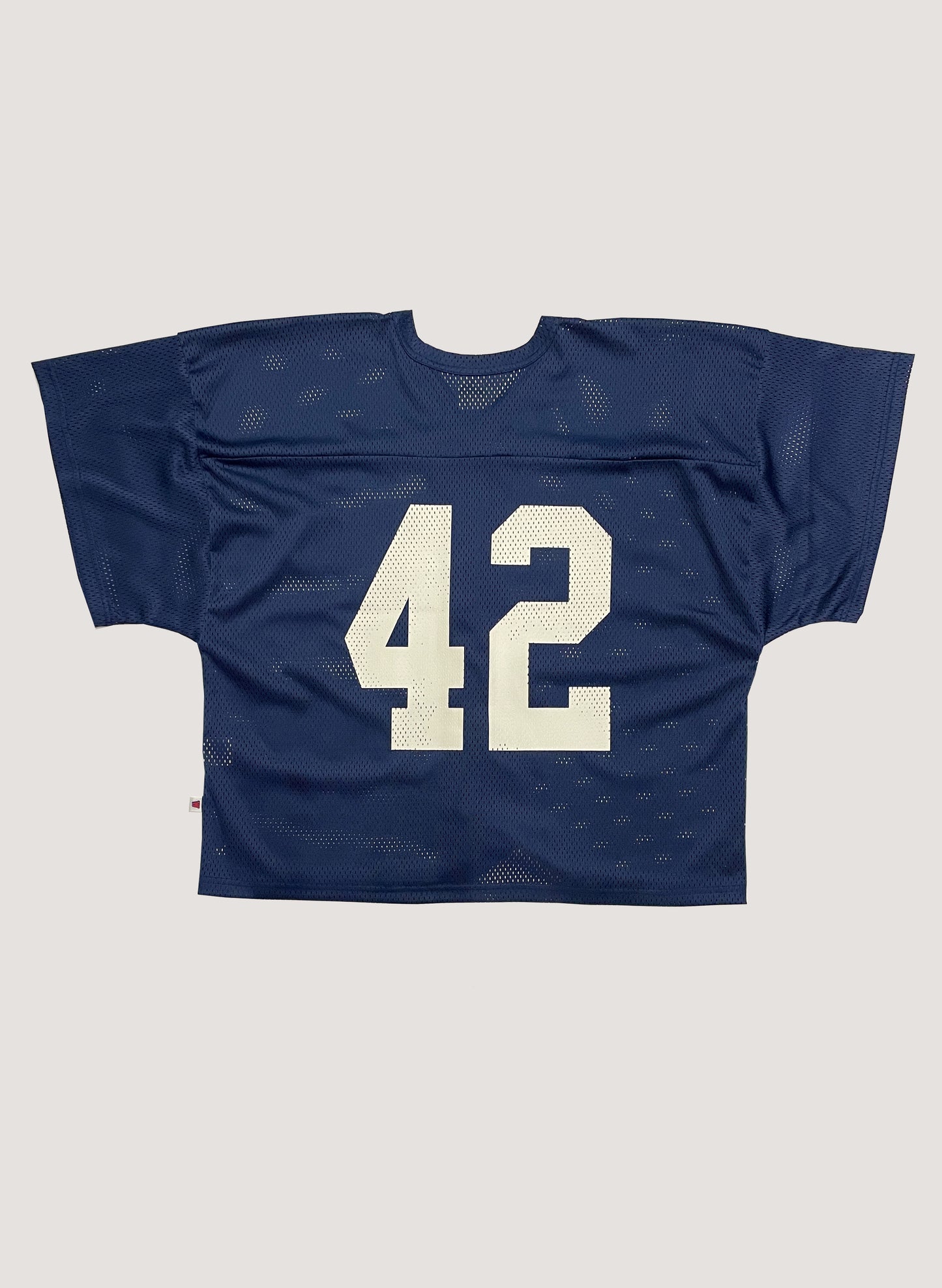 WOODBLOCK 42 MESH FOOTBALL SHIRT NAVY (WB-24SS-071)