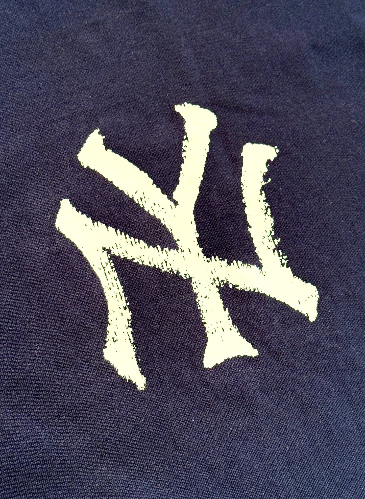 WOODBLOCK x TSUYOSHI YAMANAKA NEW YORK T-SHIRT A NAVY (WB-25SS-022)