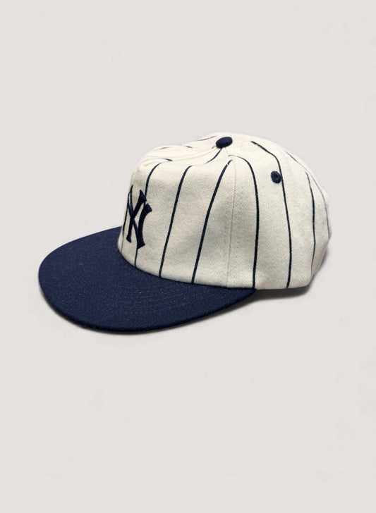 Uncle Jay's Vintage PINSTRIPE YANKEES Chainstitch Cap (UNCLE-002)