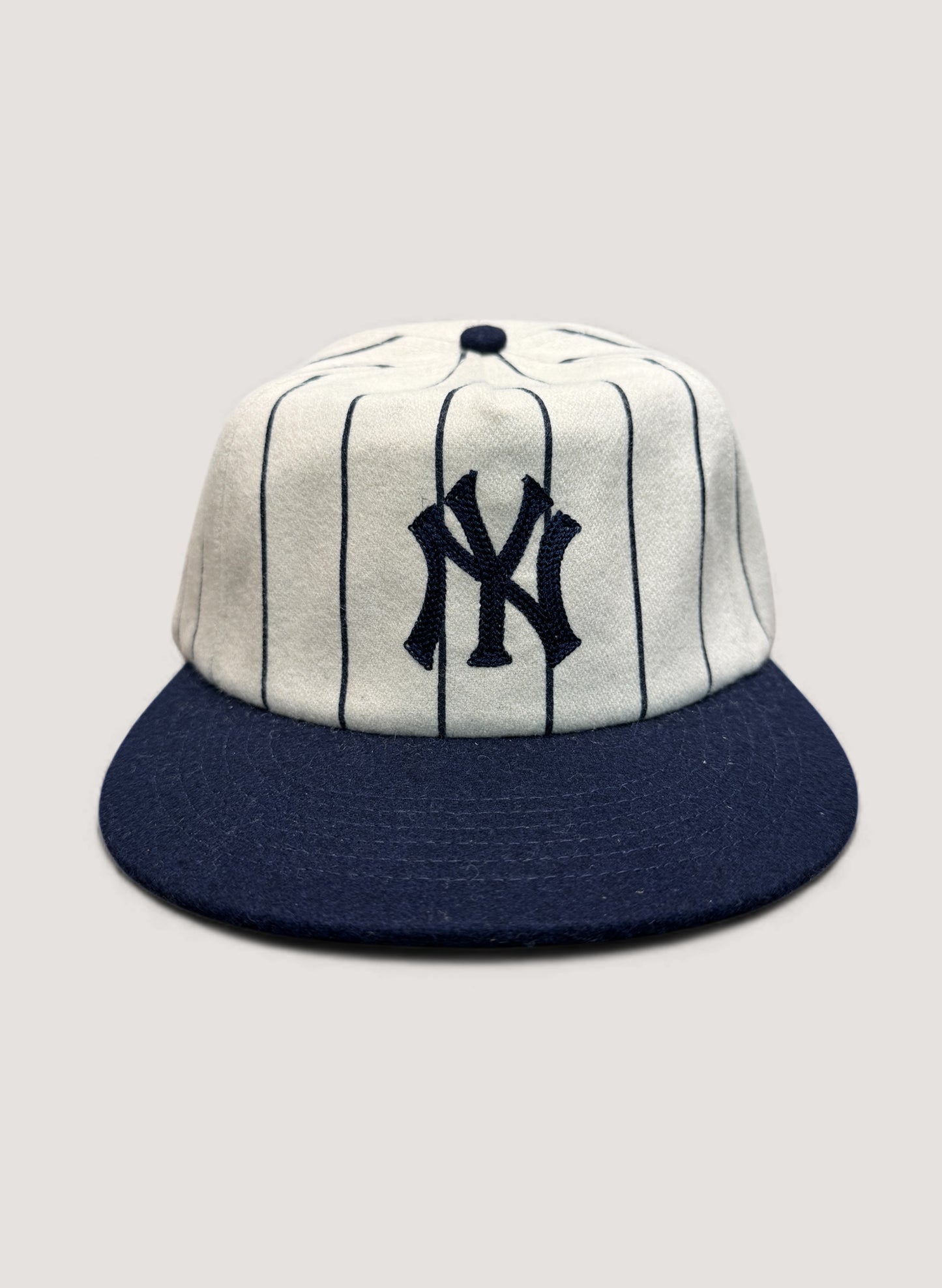 Uncle Jay's Vintage PINSTRIPE YANKEES Chainstitch Cap (UNCLE-002)