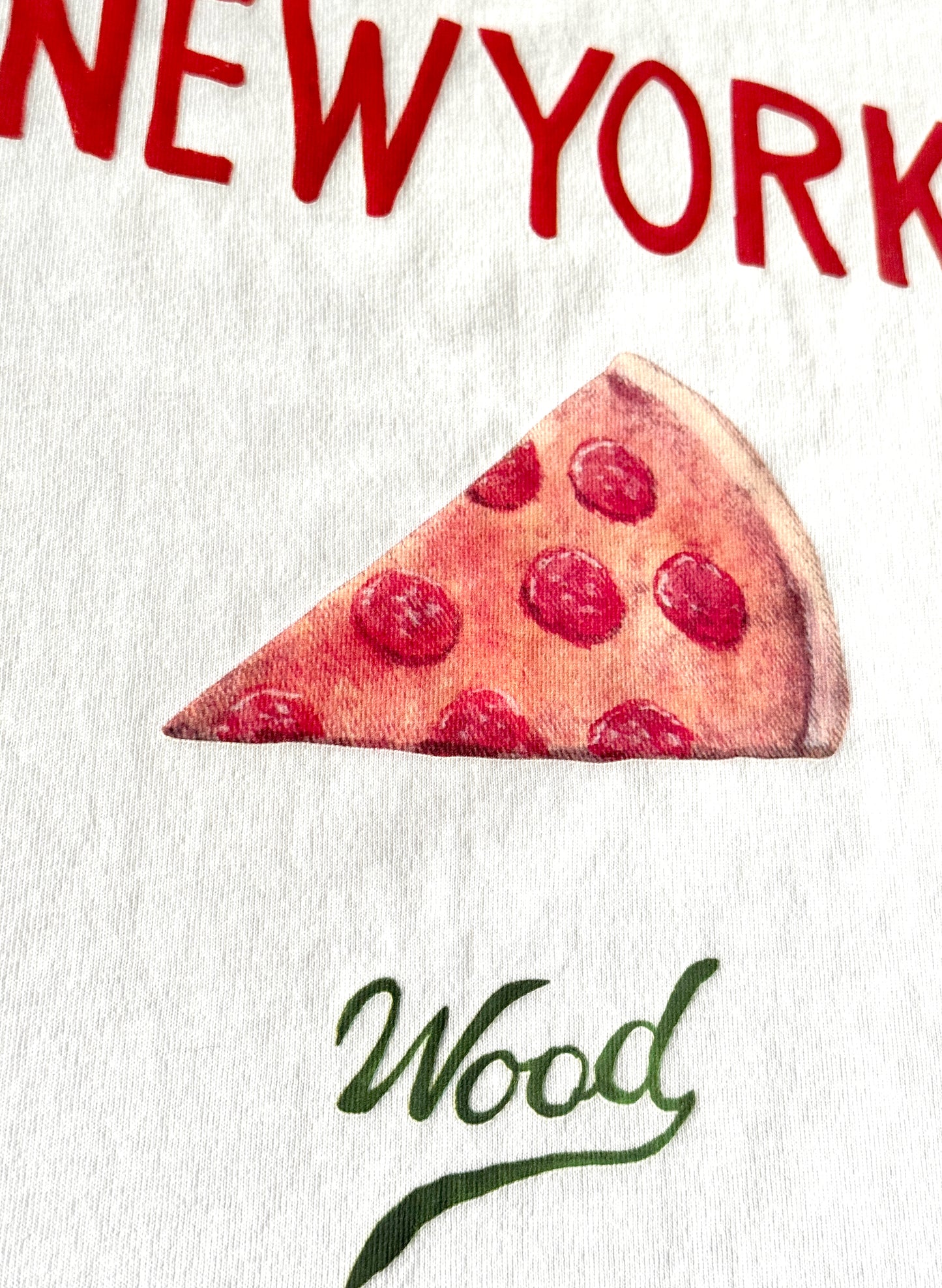 WOODBLOCK x TSUYOSHI YAMANAKA NEW YORK T-SHIRT A WHITE (WB-25SS-022)