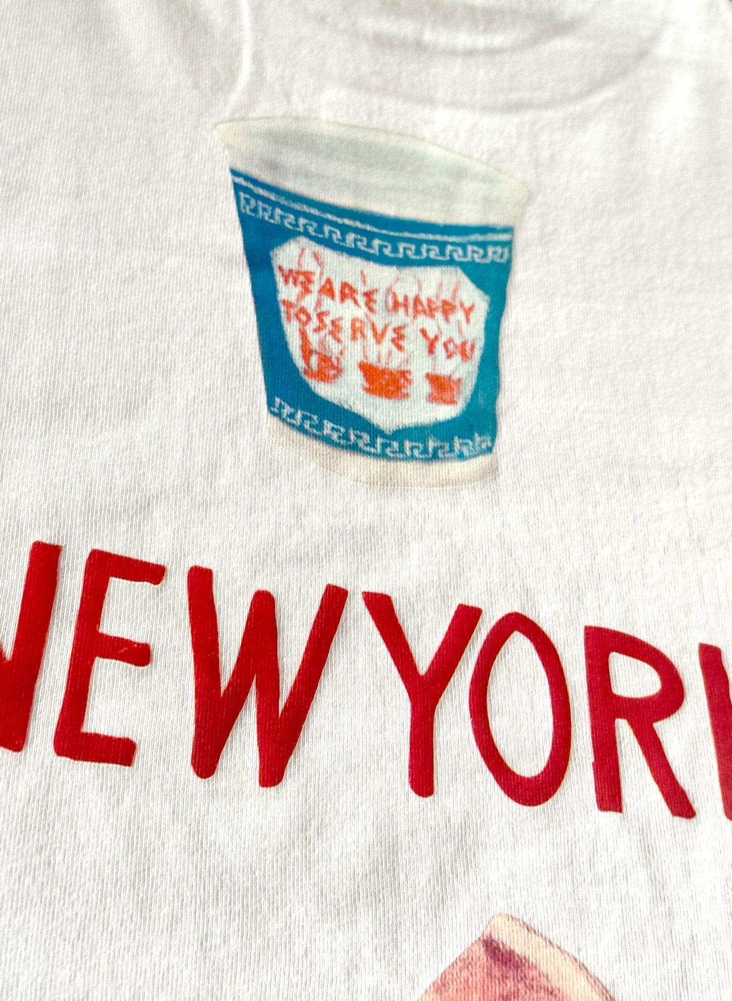 WOODBLOCK x TSUYOSHI YAMANAKA NEW YORK T-SHIRT A WHITE (WB-25SS-022)