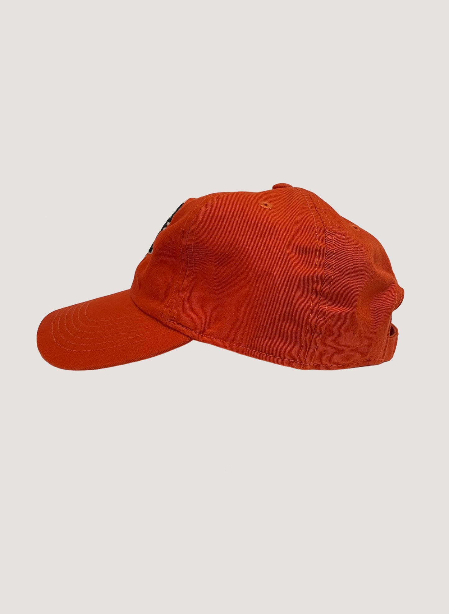 WOODBLOCK EMBROIDERY CHIEF HEAD CAP ORANGE(WB-24SPT-01)
