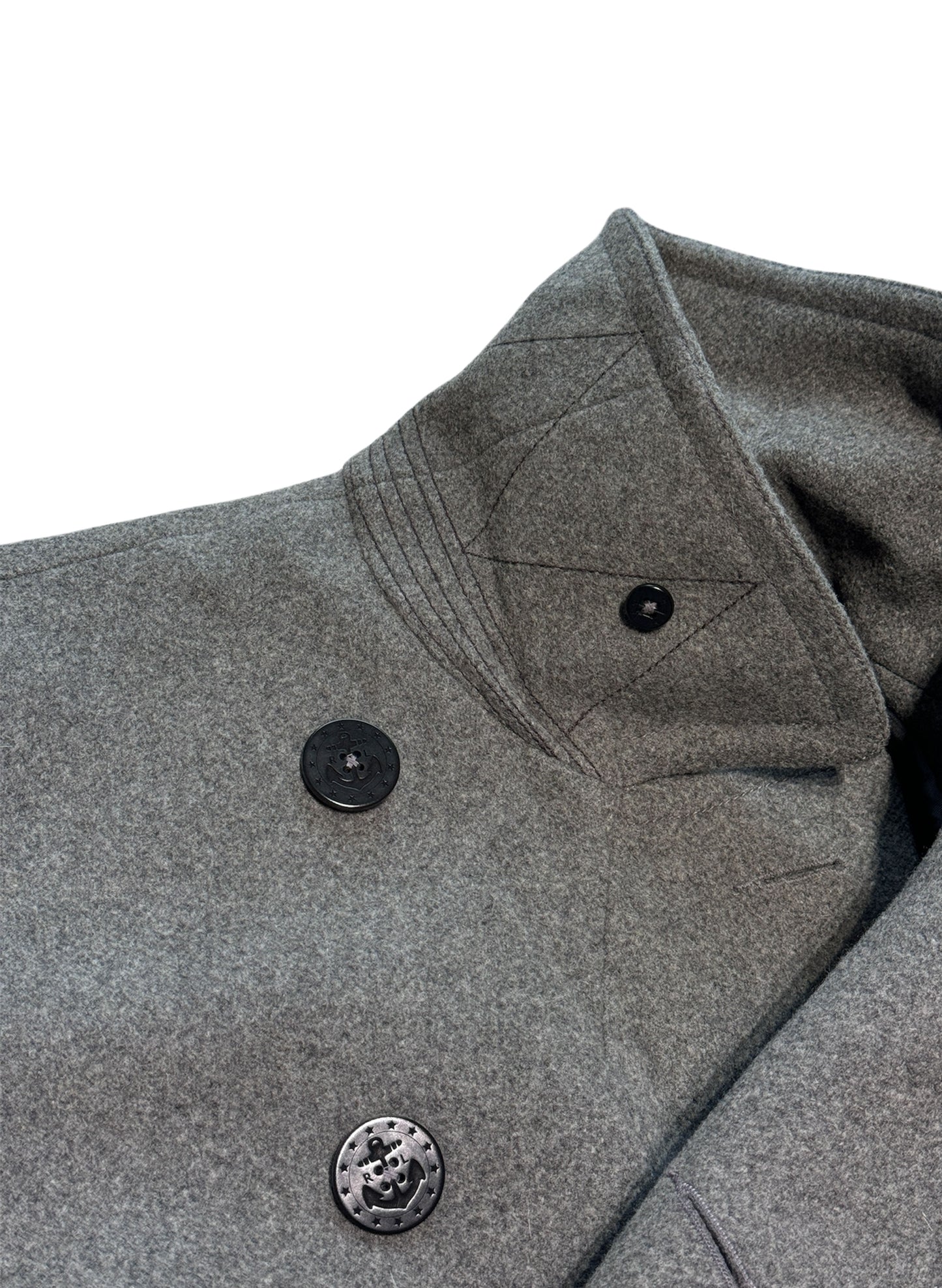 (SUP-247) Polo Ralph Lauren PEA COAT - GREY
