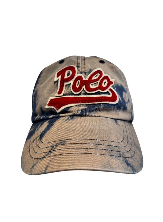 (SUP-318) POLO RALPH LAUREN LOGO CAP "BLEACH"