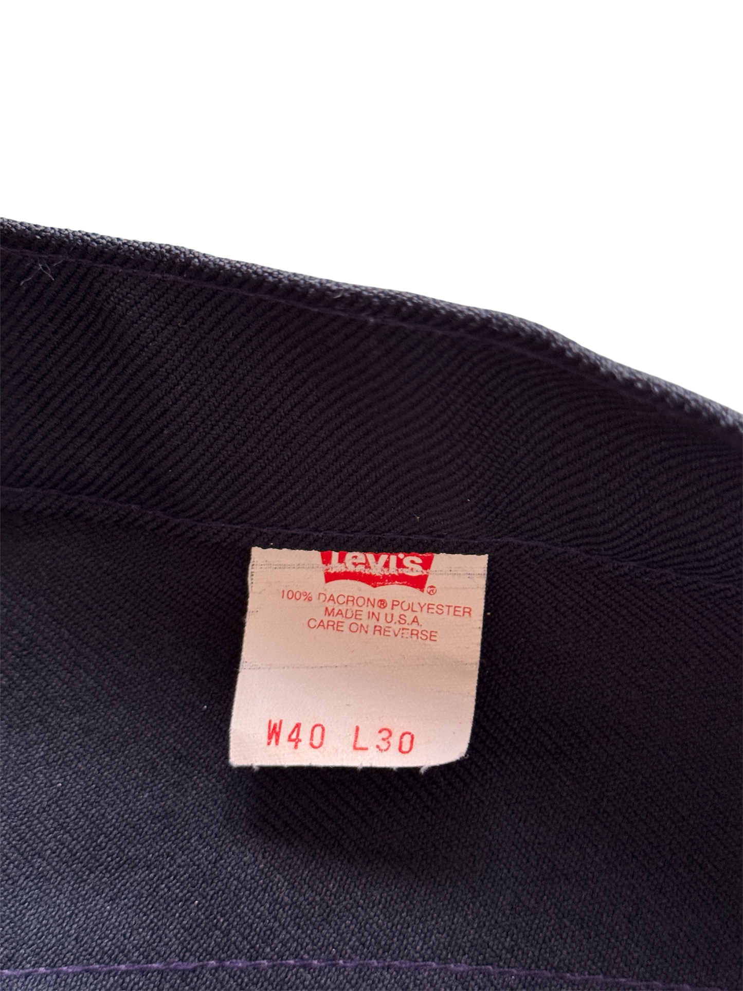 (SUP-291) 90s LEVI'S 517 STA-PREST BOOTS CUT - MADE IN U.S.A. (w40)