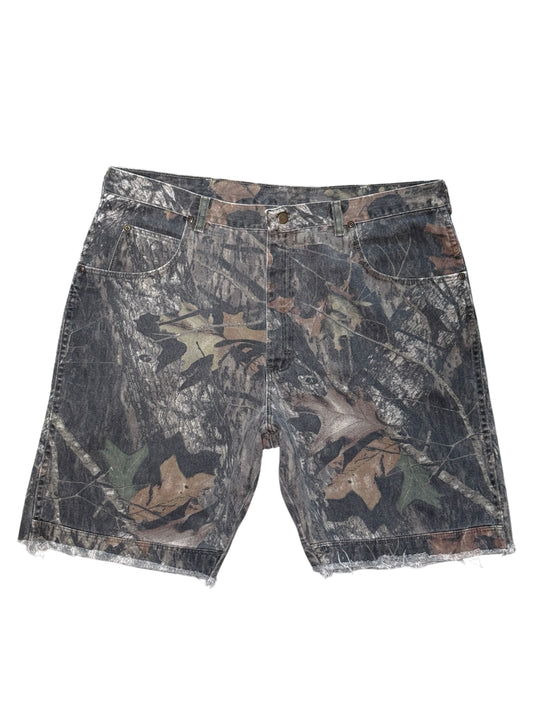 (SUP-754) Wrangler REAL TREE CAMO "CUT OFF" SHORTS