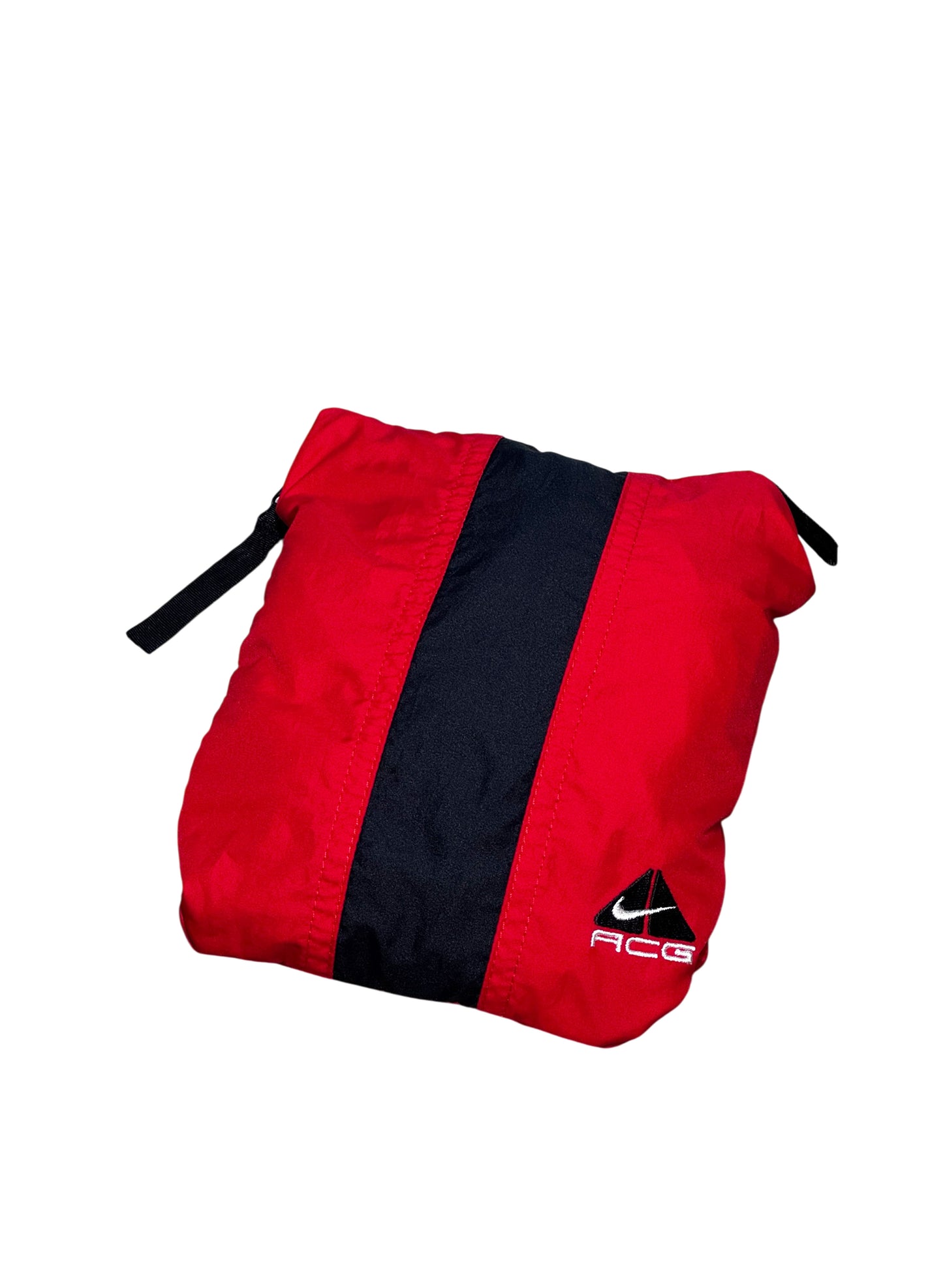 (SUP-656) 90s NIKE ACG PACKABLE NYLON VEST - RED
