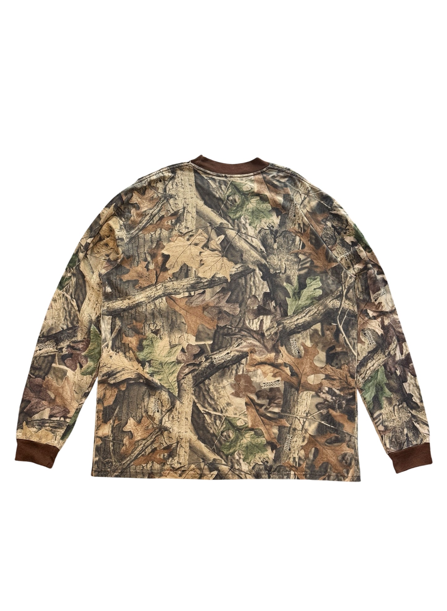 (SUP-412) Walls REAL TREE CAMO LS TEE - LARGE