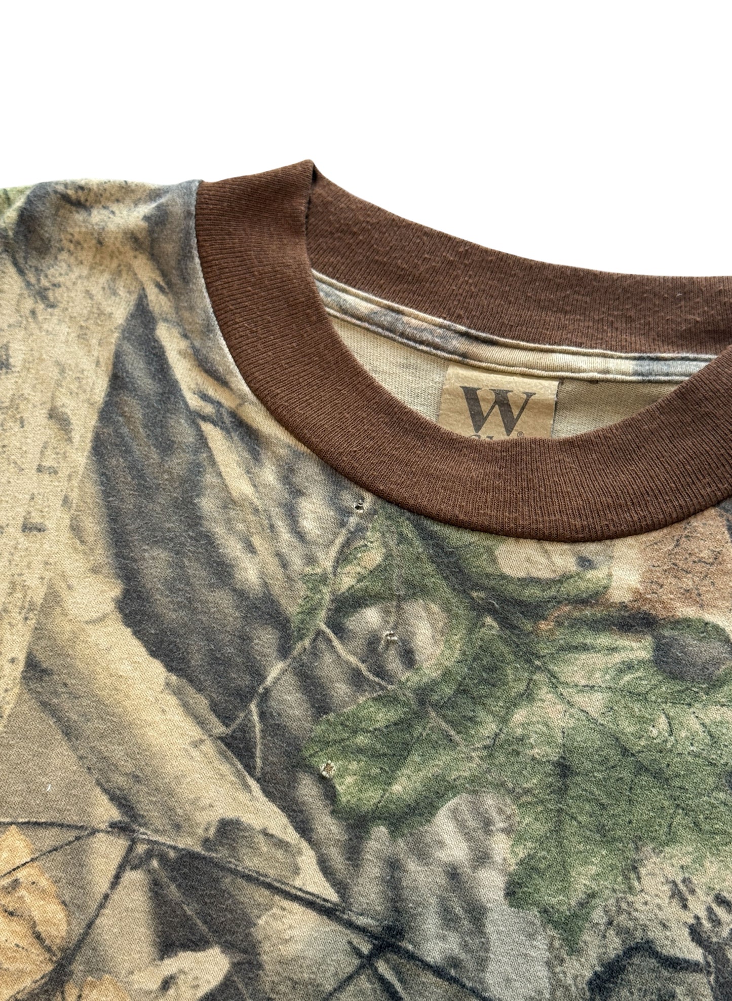 (SUP-412) Walls REAL TREE CAMO LS TEE - LARGE