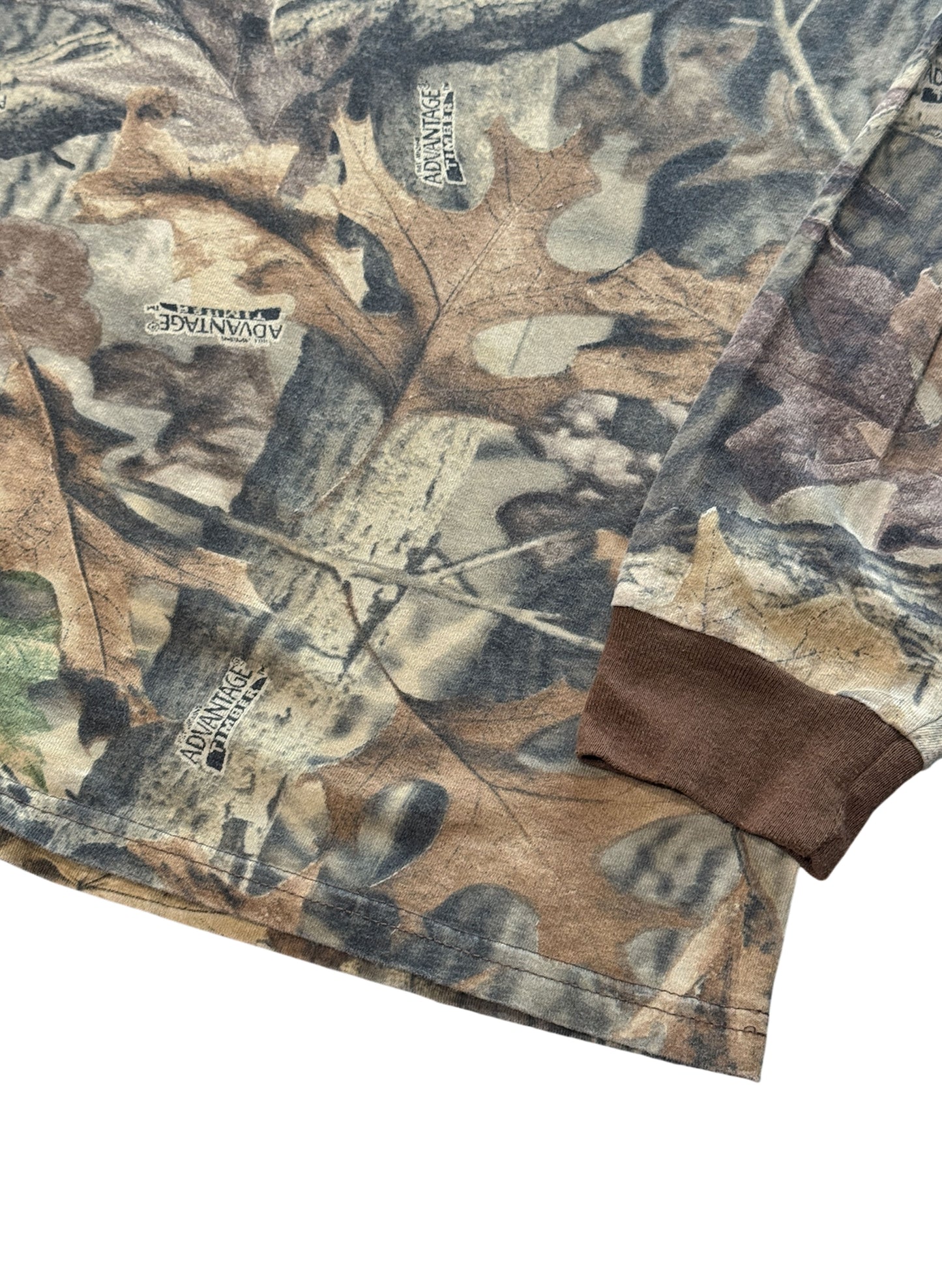 (SUP-412) Walls REAL TREE CAMO LS TEE - LARGE